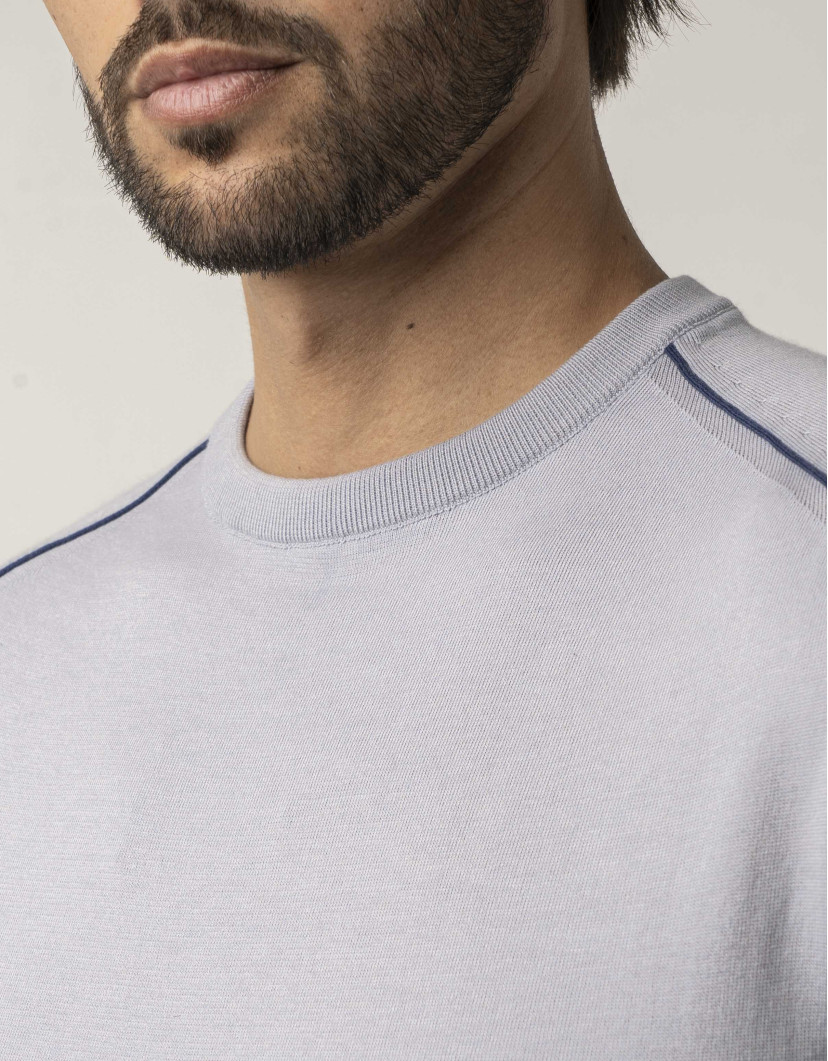 Castello d'Oro Light Blue T-shirt 100% Cotton Regular Fit image